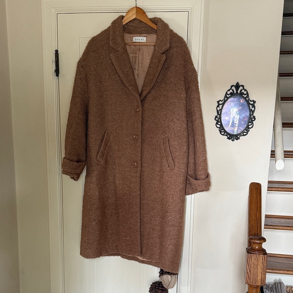 Solai Hastings Boucle Coat